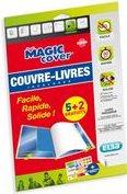 Produktbild Elba Buchschoner "Magic Cover", Inhalt: 5 Stück + 2 GRATIS mit Selbstklebestreifen zur einfachen Befestig