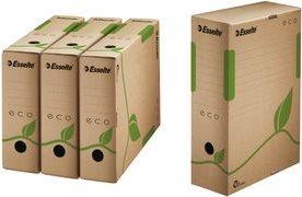 Produktbild Dymo Esselte Archiv-Schachtel ECO, DIN A4, braun (B)80 mm aus 100% recycelter Pappe, zu 100% wiederverwer (A4)