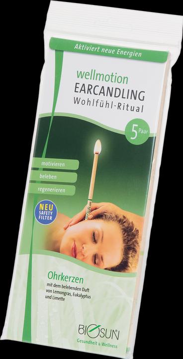 Biosun wellmotion Ohrkerzen, 5Paar