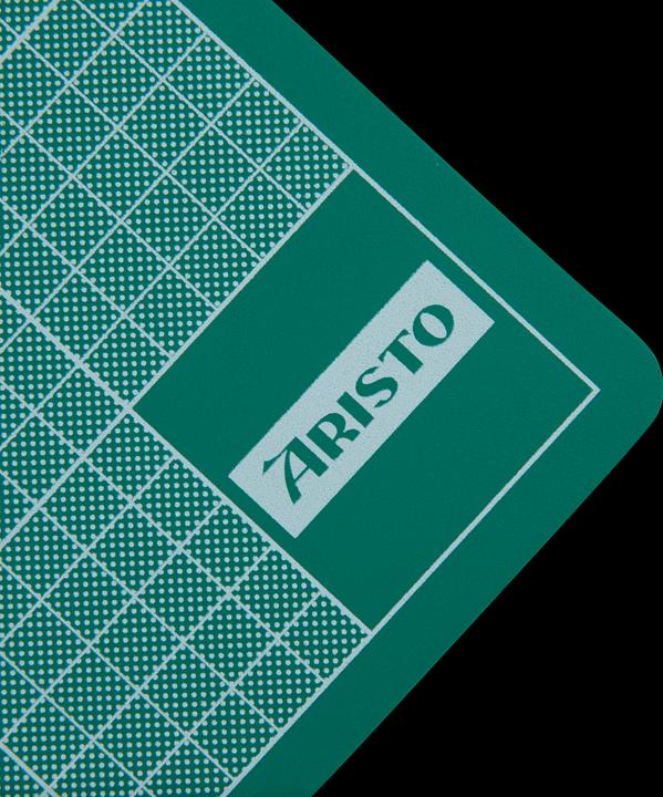 Produktbild Aristo Schneidunterlage 45x60 grün sw (900 x 600 mm)