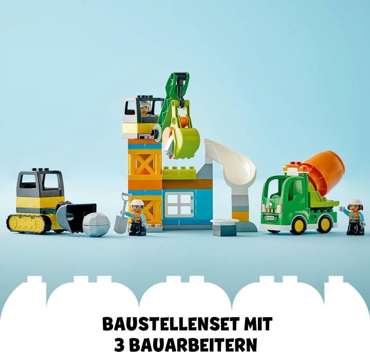 Produktbild LEGO Baustelle mit Baufahrzeugen (10990)
