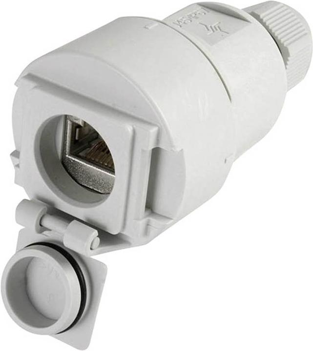 Produktbild Telegärtner STX V6 Netzwerk-Wandsteckdose