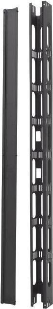 Actual product image EFB Elektronik Vertical cable management 42U, 1 pc., RAL7035, for cabinet series PRO, For vertical