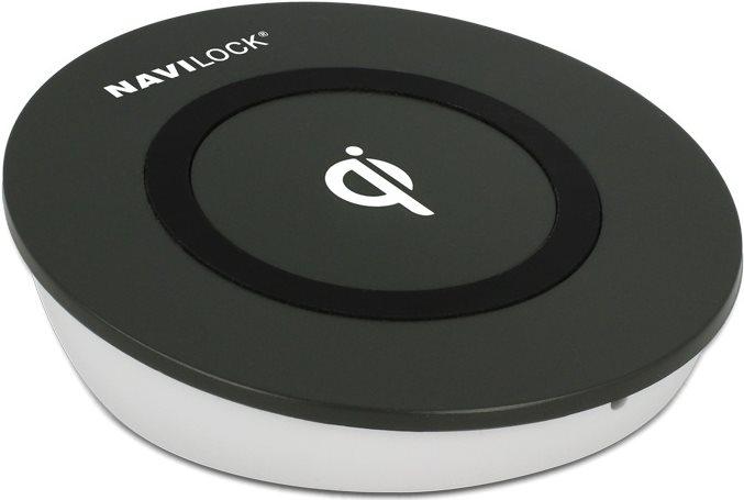 Image du produit Navilock Appareil mobile Qi Chargeur sans fil Appareils compatibles Qi : iPhone 8, 8 Plus, X Google Nexus 4 (5 W)