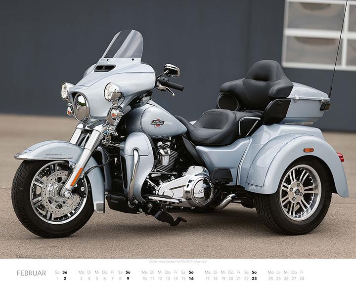 Produktbild Best of Harley Davidson Kalender 2025 (Harter Einband, Deutsch)