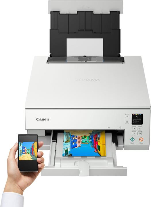Produktbild Canon PIXMA TS6351 Tintenstrahl-Multifunktionssystem Drucken, Scannen und Kopieren, 5 separate Tintentanks (Farbe)
