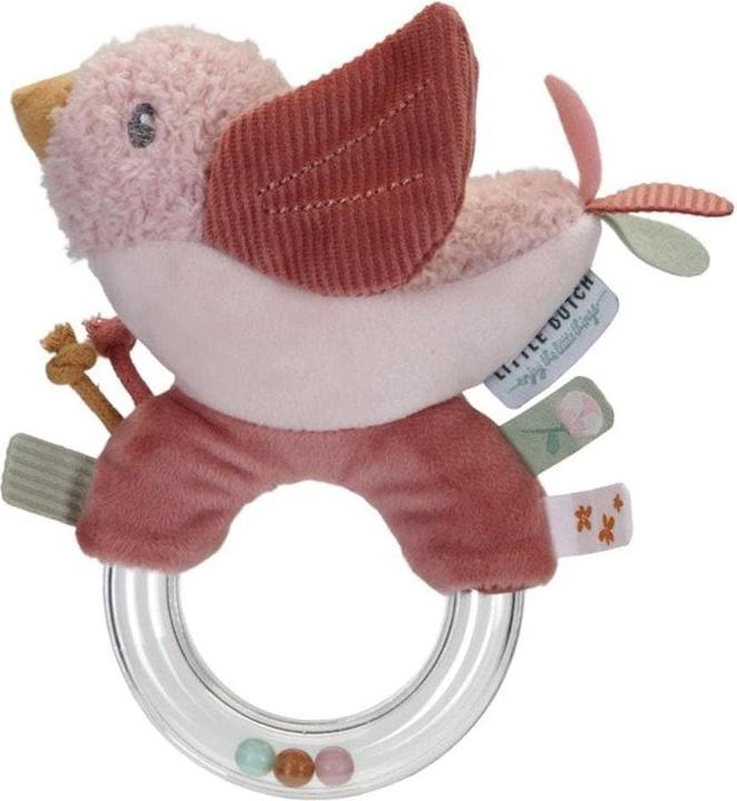 Actual product image Little Dutch Flowers & Butterflies Ring Rattle