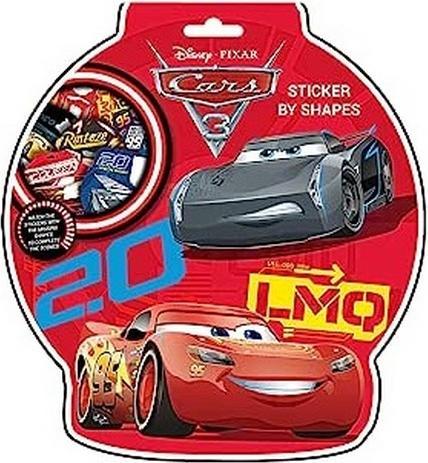 Actual product image Cars Shaped Lightning McQueen Stickers