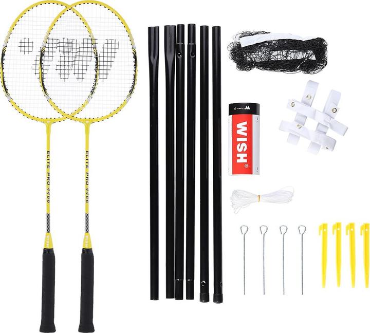 Image du produit Wish Formula Nils Badminton racket set Wish ALUMTEC 4466, yellow