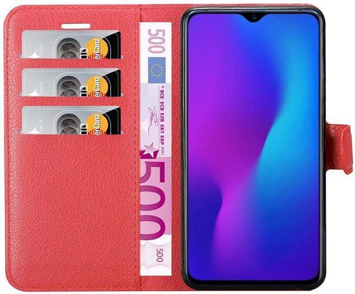 Actual product image Cadorabo Book with stand function cover (Oppo R17)