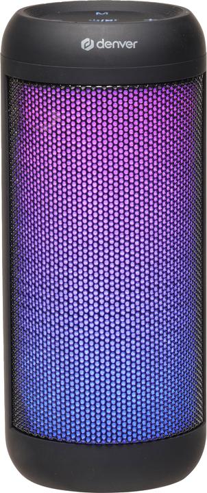 Actual product image Denver BTL-63 BT Loudspeaker w. light effects (3 h, Rechargeable battery operated)