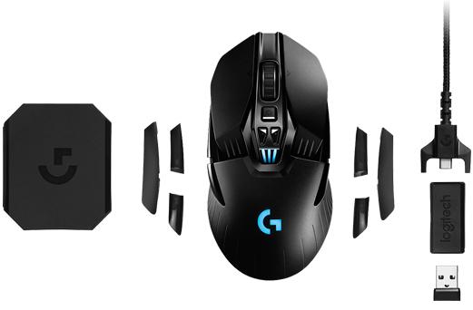 Produktbild Logitech G G903 Lightspeed (Kabelgebunden, Kabellos)