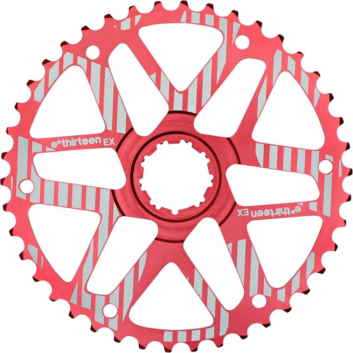 Actual product image e*13 Pignon Extérieur E. COG for SRAM 42 Rouge (42)