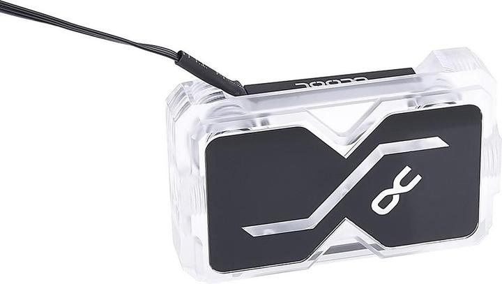 Produktbild Alphacool GPX SLI Connector Dual - Plexi - Addressable RGB - 3 PCI-E Space