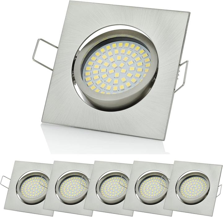 Produktbild Sweet Led 6er-Set schwenkbare LED-Einbaustrahler (330 lm)