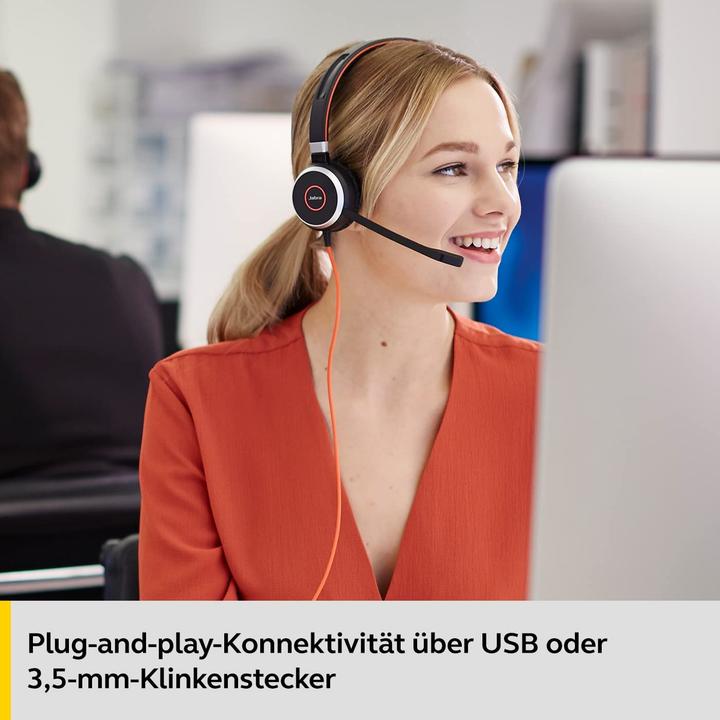 Image du produit Jabra Evolve 40 UC Stereo (Filaire, USB-A)