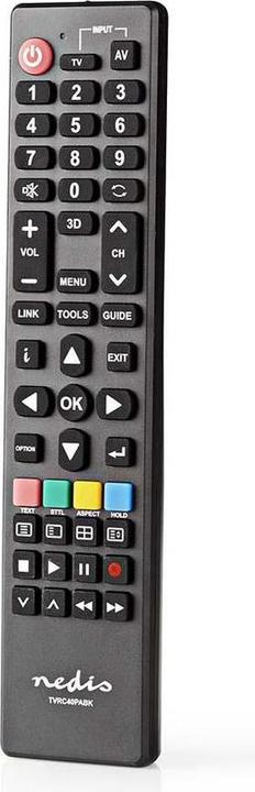 Actual product image Nedis Replacement Remote Control Suitable for: Panasonic Fixed 1 Device Netflix Button/Viera Link Bu (Device-specific remote control, Infrared)
