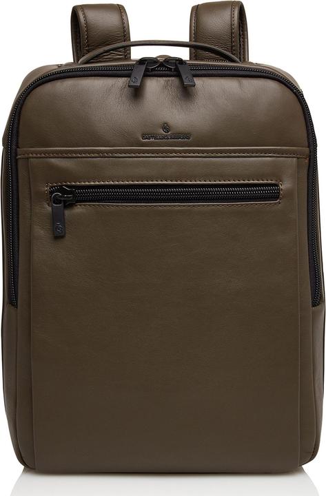 Actual product image Castelijn & Beerens & Beerens - Nappa X Victor laptoprugzak 15,6 + tablet RFID | groen - (15 l)