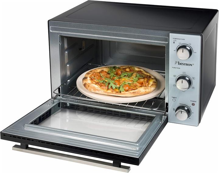 Actual product image Bestron Grill oven with rotating spit, pizza stone and convection function
