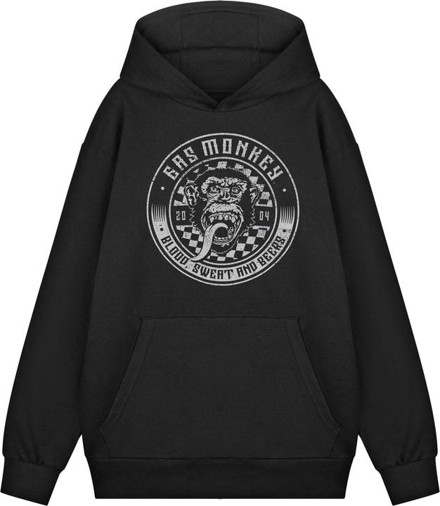 Gas Monkey Garage Checker Disc Kapuzenpullover