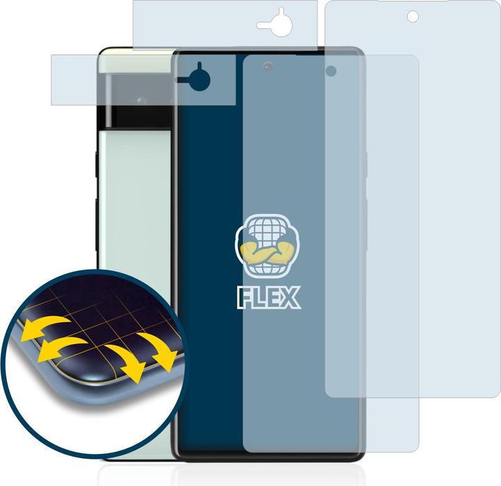 Produktbild BROTECT Full-Cover Displayschutz (2 Stück, Google Pixel 6)
