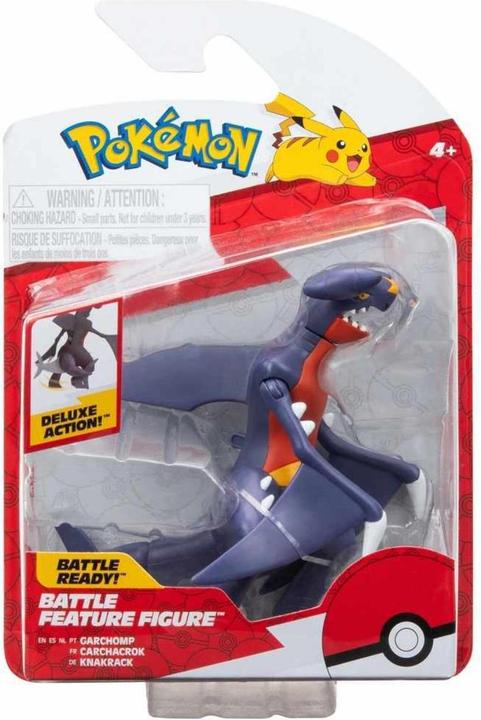 Produktbild Jazwares Pokémon Battle Feature Figur Knakrack 11 cm