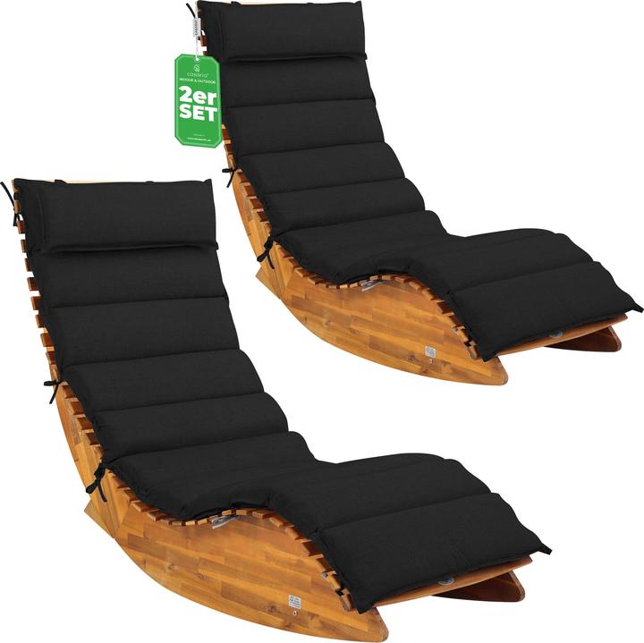Produktbild Casaria Sonnenliegen Set (195 cm)