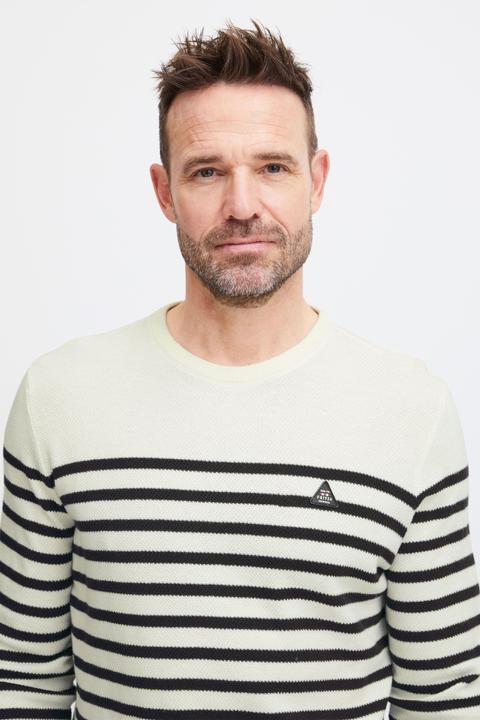 Produktbild FQ1924 FQKyle stripe crew neck knit 21900651 (L)
