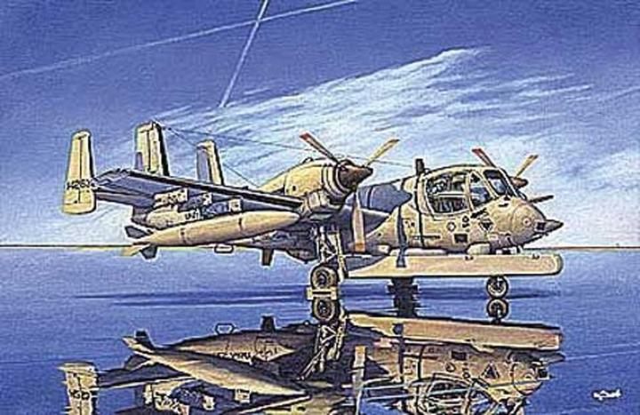Actual product image Roden Grumman OV-1D Mohawk