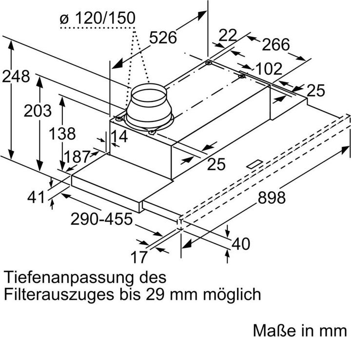 Image du produit Neff D49ED22X1 (Hotte écran plat)