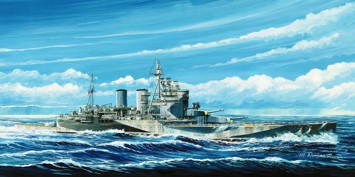Trumpeter HMS Renown 1945