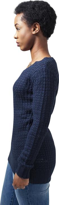 Actual product image Urban Classics Ladies Long Wideneck Sweater (S)
