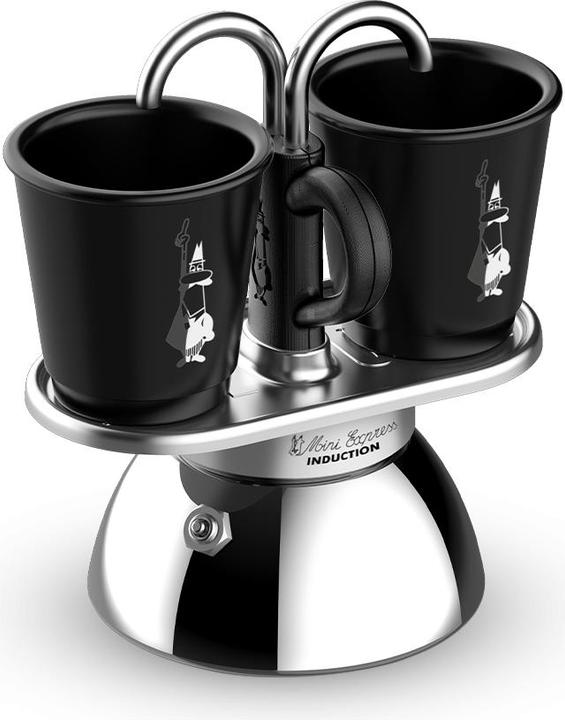 Image du produit Bialetti Mini Express induction + 2 gobelets (2 T.)