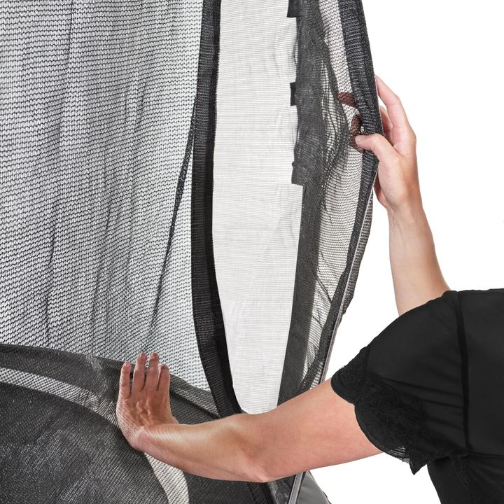 Produktbild Exit Allure Premium Trampolin 244x427cm - schwarz (266 cm)