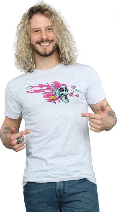 Immagine prodotto Disney Wreck It Ralph Candy Skull Maglietta Uomo (XL)