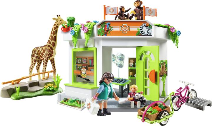 Actual product image Playmobil Zoo veterinary practice (70900, Playmobil Family Fun)