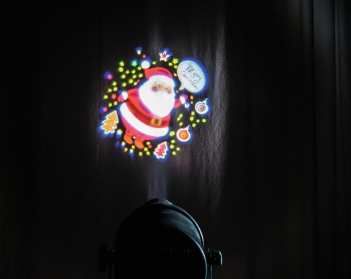 Actual product image Eurolite Logo projector