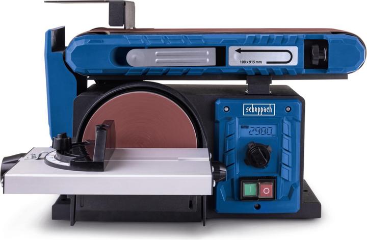 Actual product image Scheppach Belt and disc sander BTS800Vario (Disc Sander, Belt sanders, 400 W)
