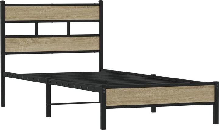 Image du produit VidaXL Cadre de lit Lit simple sans matelas 90x190 cm bois composite (90 x 190 cm)