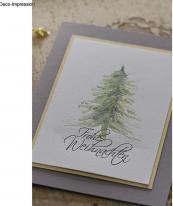 Actual product image Rayher H. stamp "Merry Christmas", 5x7cm