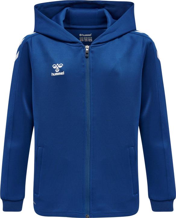 Actual product image hummel Core Xk Poly Zip Hood Sweat Kids (116)