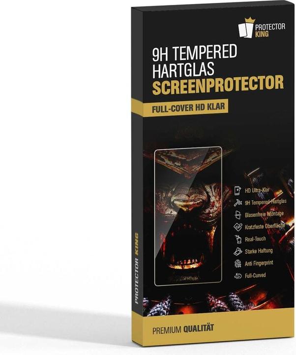 Actual product image Protectorking 6x real tempered 9H armoured glass 3D CLEAR (6 Piece, IPad Mini 1)
