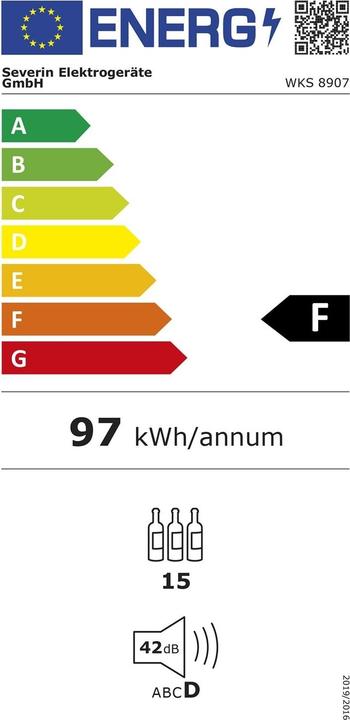 Energy Label Severin WKS8907