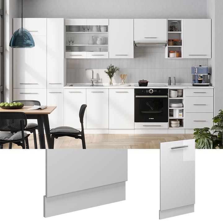 Produktbild Vichy Frontblende Fame-Line, Weiss Hochglanz/Weiss, 45 cm ohne Arbeitsplatte
