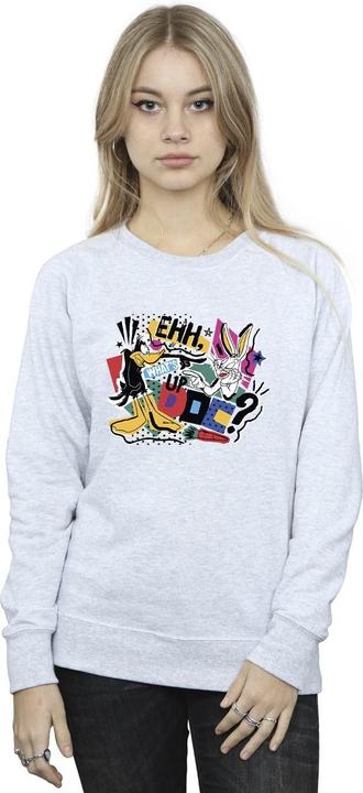 Actual product image Looney Tunes Womens/Ladies What's Up Doc Pop Art Sweatshirt (XL)