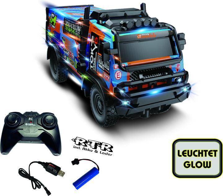 Actual product image DF-Models Mountain Truck Rally Van 1:18 RTR (RTR Ready-to-Run)