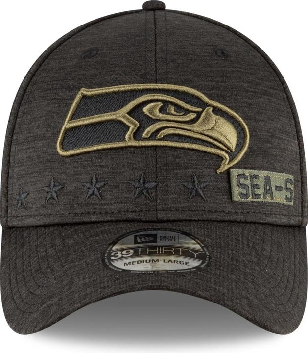 Produktbild New Era NFL Seattle Seahawks 39Thirty Salute to Service Cap (L, XL)