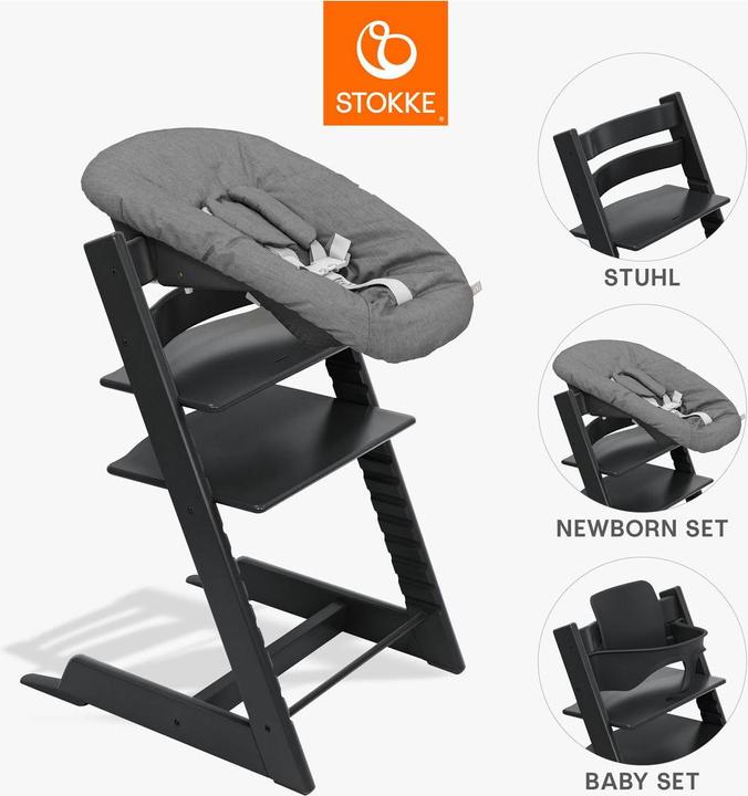 Produktbild Stokke Tripp Trapp Bundle Newborn Baby Set (Hochstuhl)