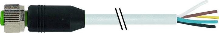 Actual product image Murr Elektronik M12 Bu. ger. with free cable end PUR-OB 8x0.25 dragk. 5m