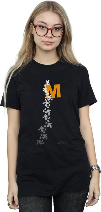 Immagine prodotto Disney Mickey Mouse Climbing Silhouettes Maglietta Ampia Donna (XL)